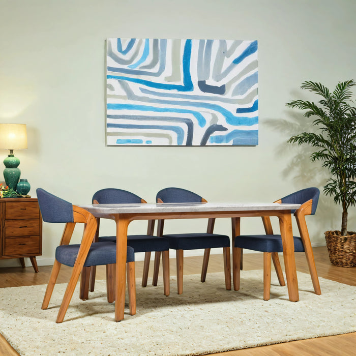 6 Seater Dining Table Set