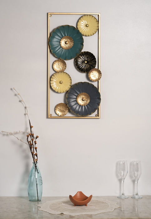 Multi-Tone Floral  Wall Art Decor