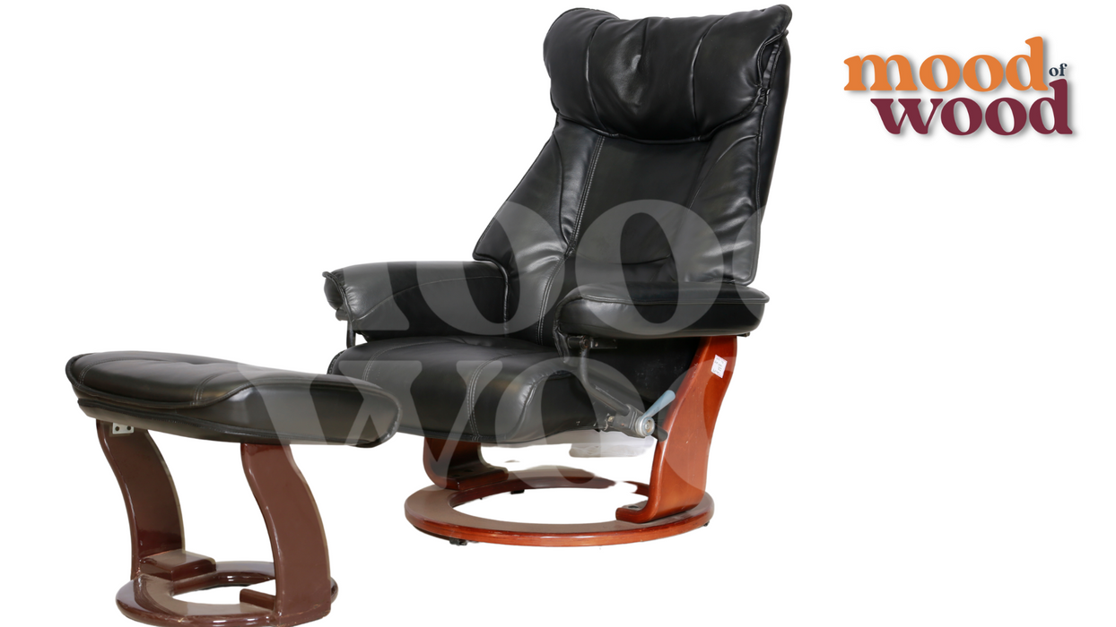 Recliner Chair with Ottoman