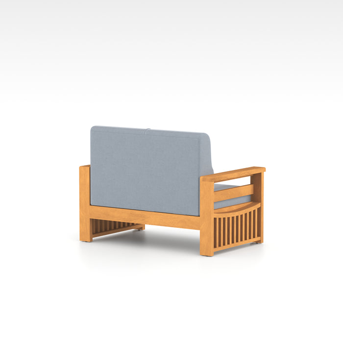 Wooden 3+2 Seater Sofa