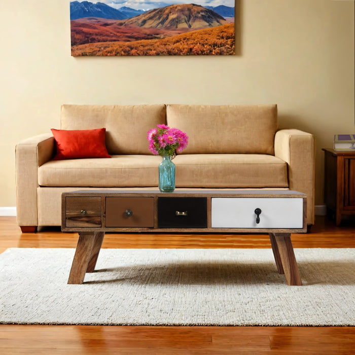 Vintage Wooden Coffee Table