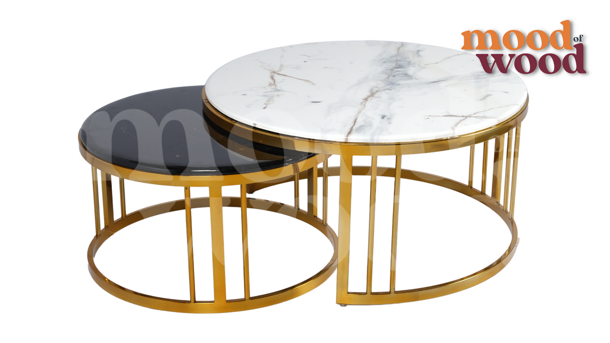 Modern Design Luxor Nesting Coffee Table Set