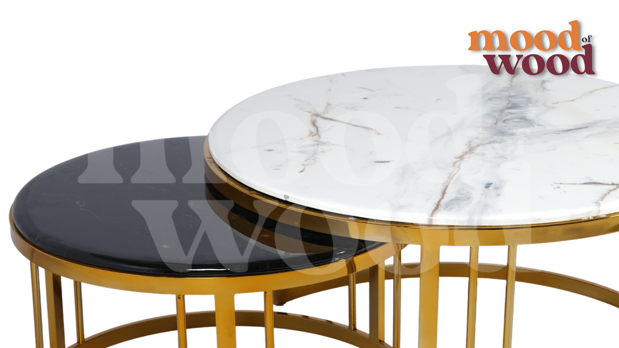 Modern Design Luxor Nesting Coffee Table Set