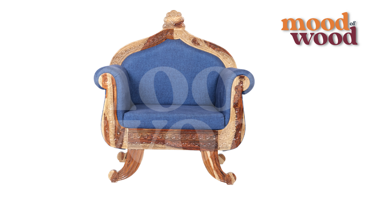 Vintage edition Blue Empire Settee Critters Sofa
