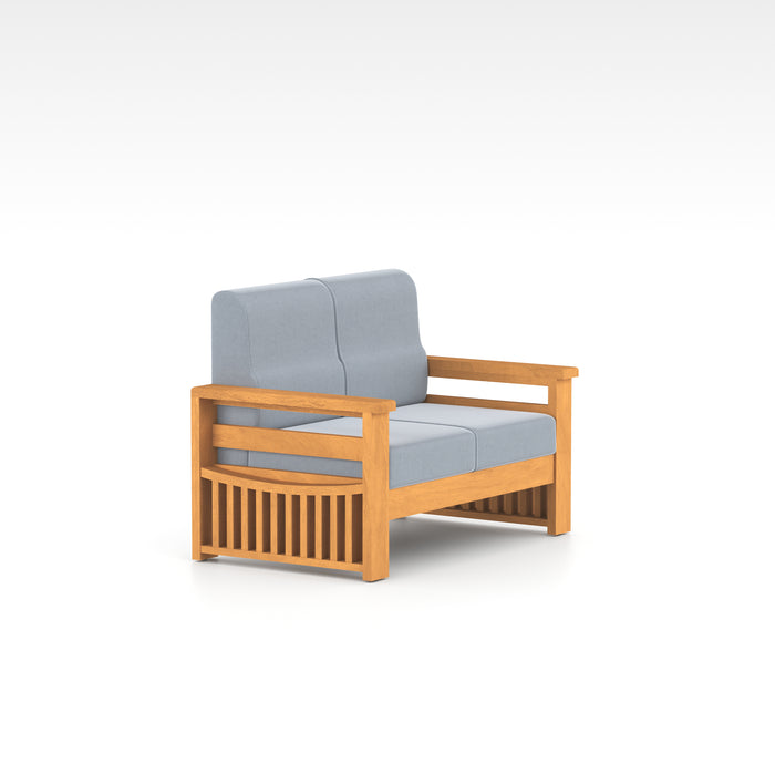Wooden 3+2 Seater Sofa