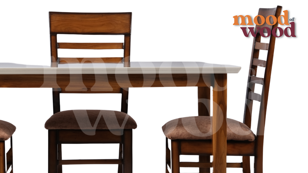 Dining Table Set with 4 Chairs