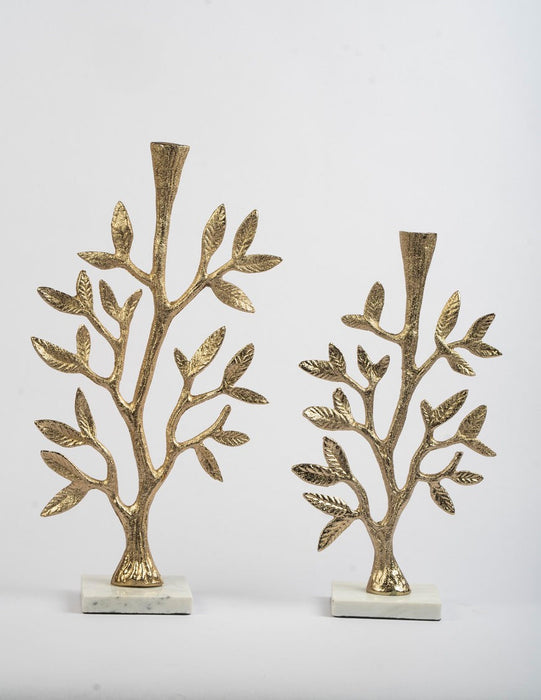 Set of 2 Table Décor Candle Holders