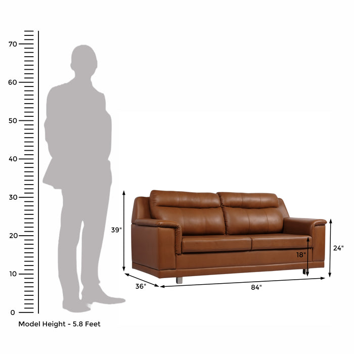 Miami American Leatherette 2 Seater Sofa