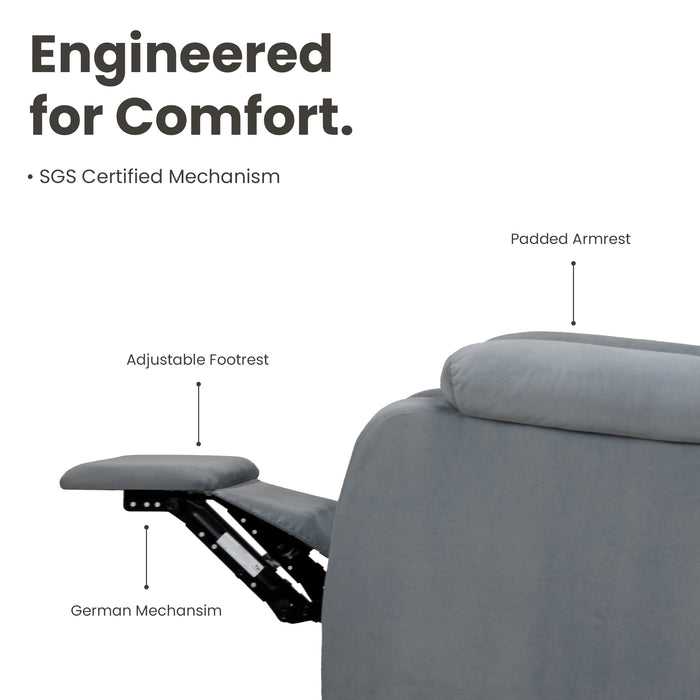 Urbania Rocking Revolving Recliner Chair