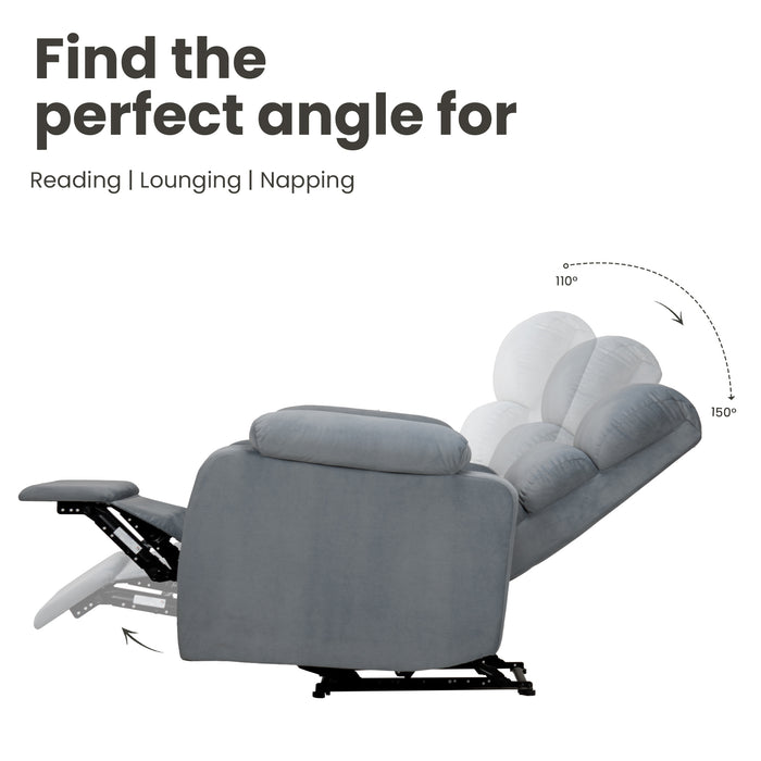 Urbania Rocking Revolving Recliner Chair