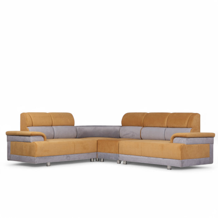 Italia Sofa Set Orange Gray Colour By Mood Of Wood