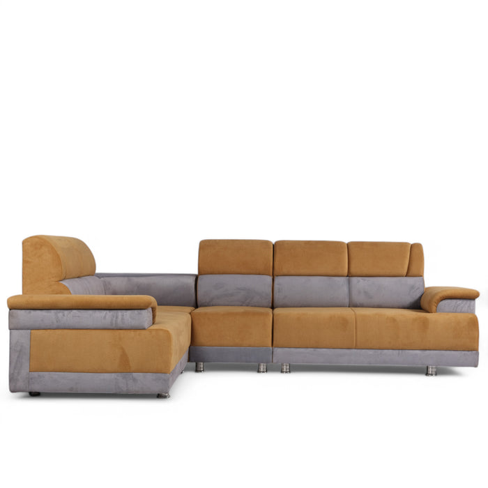 Italia Sofa Set Orange Gray Colour By Mood Of Wood