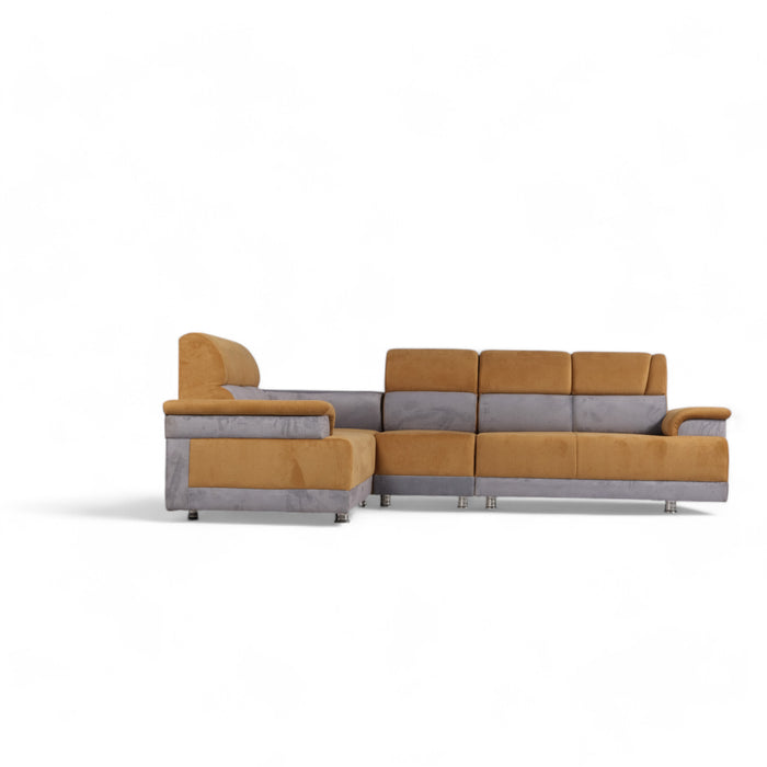 Italia Sofa Set Orange Gray Colour By Mood Of Wood