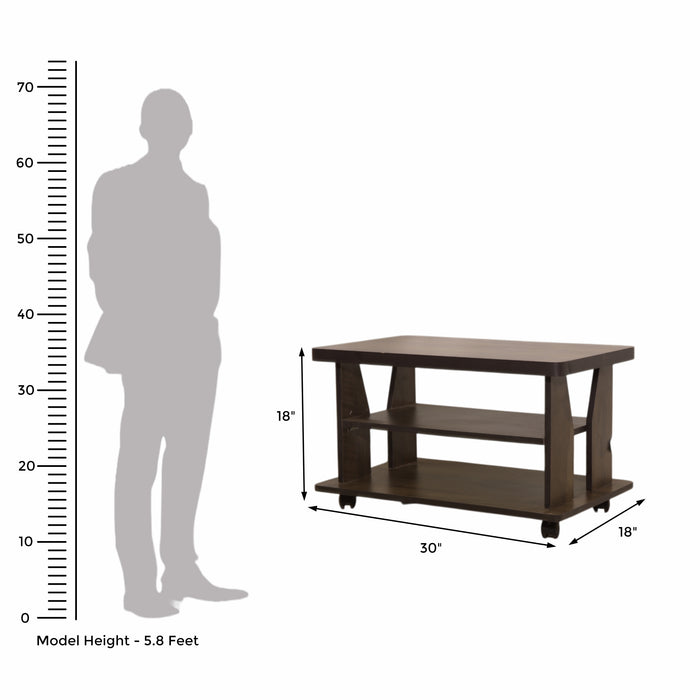 Dark Brown Coffee Table