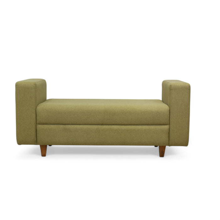 Upholstered Couch with Armrests