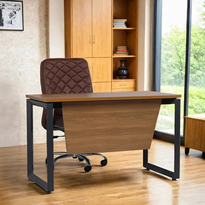 Process Wood And Metal Office Table