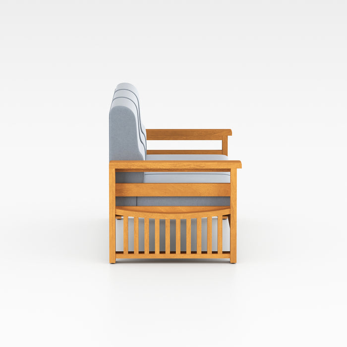 Wooden 3+2 Seater Sofa