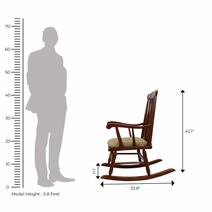 Wooden Rocking Chair