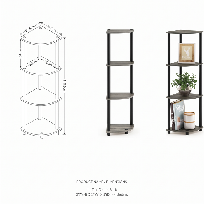 TIER CORNER RACK