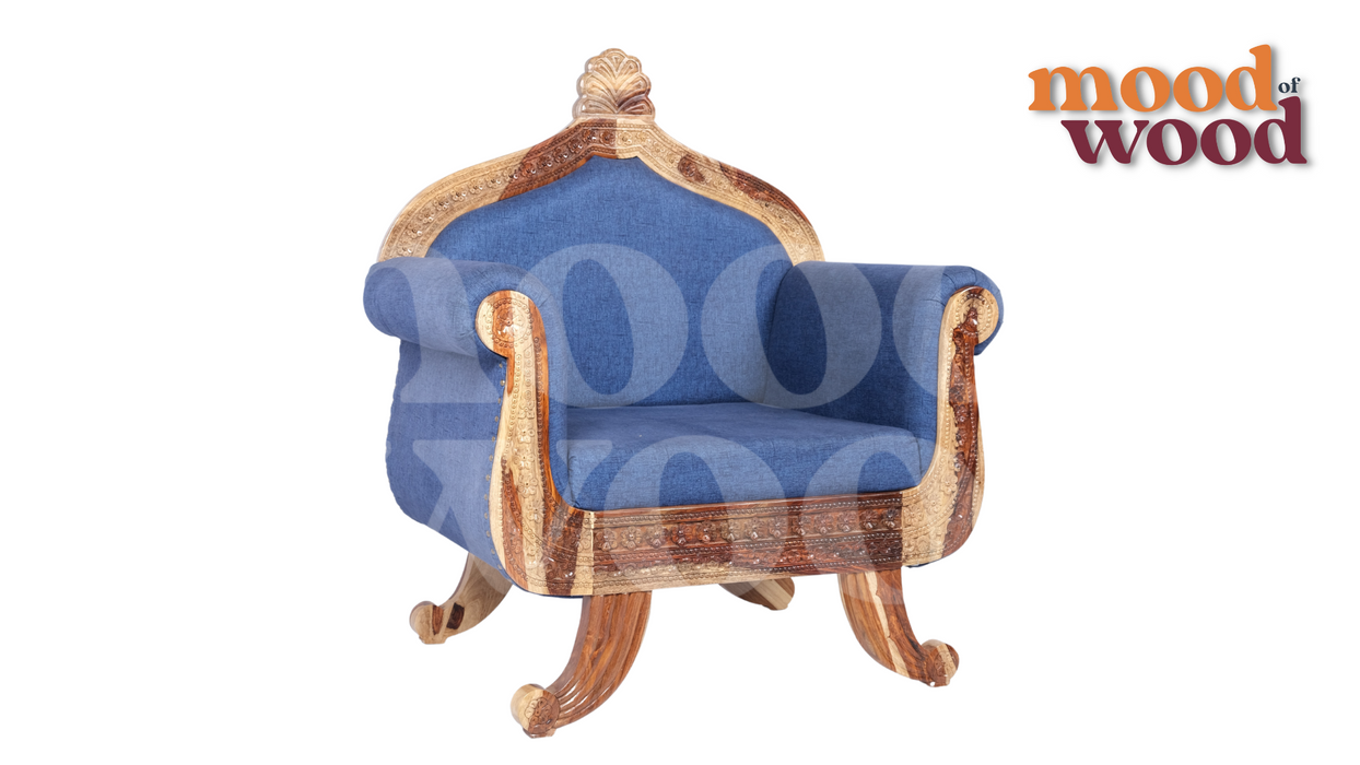 Vintage edition Blue Empire Settee Critters Sofa