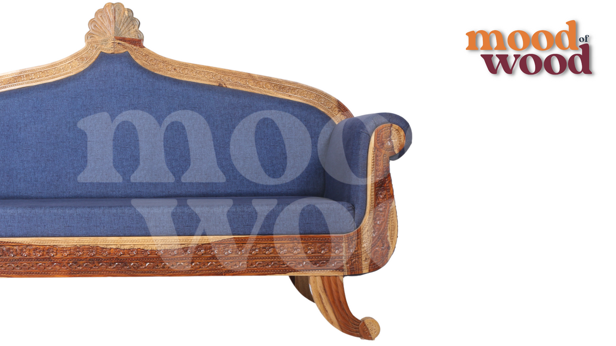 Vintage edition Blue Empire Settee Critters Sofa