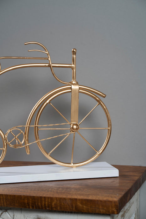 Vintage Bicycle Metal Table Décor