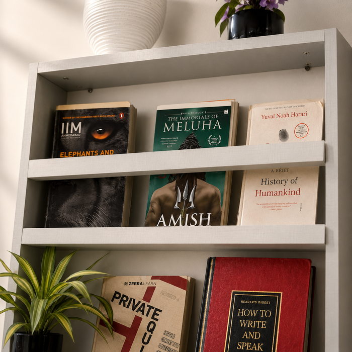 Wood Bookshelf 24 Inches Set Of 3, Wall Mounted Nursery Book Shelves, Kids Room, Kitchen Spice Rack, Book Shelf, White
