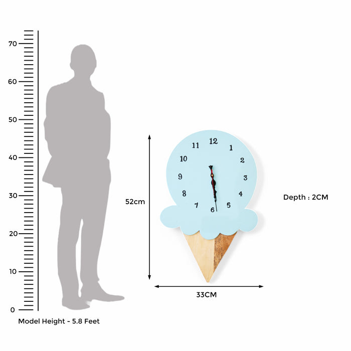 Ice Cream Wall Clock