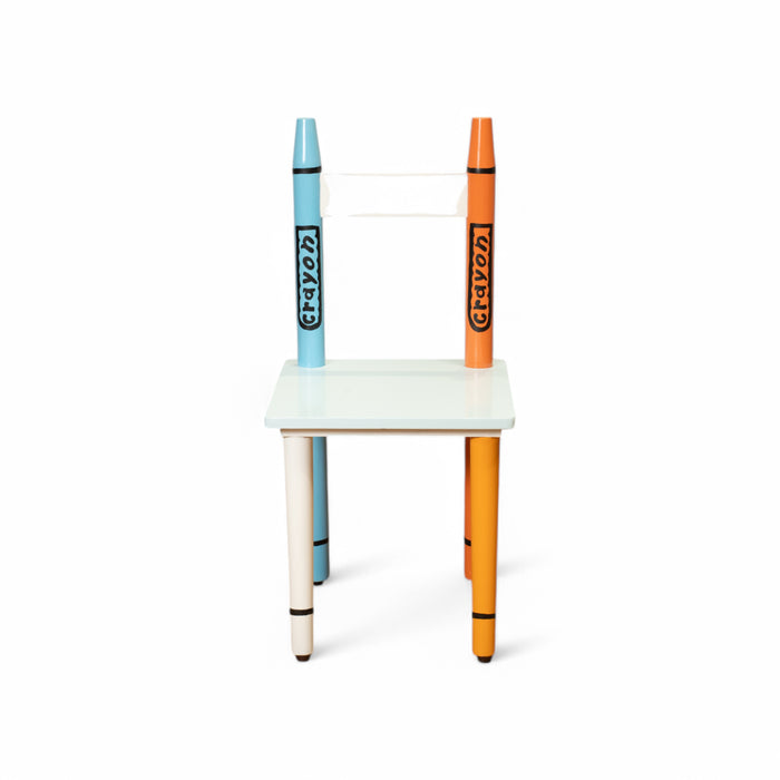 Crayon-Themed Kids Study Table and Chair Set