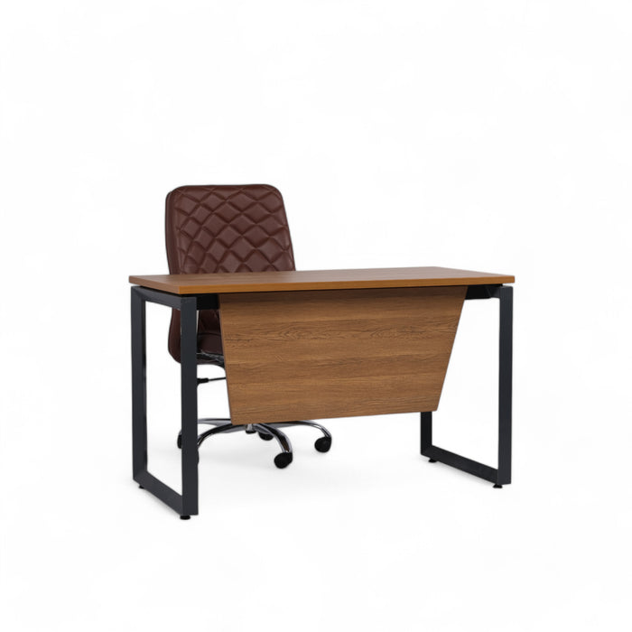 Process Wood And Metal Office Table
