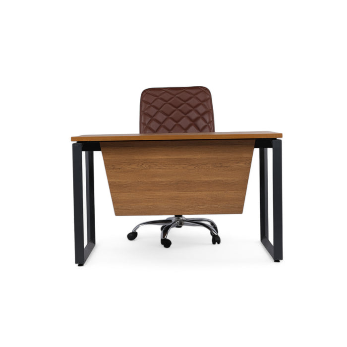 Process Wood And Metal Office Table
