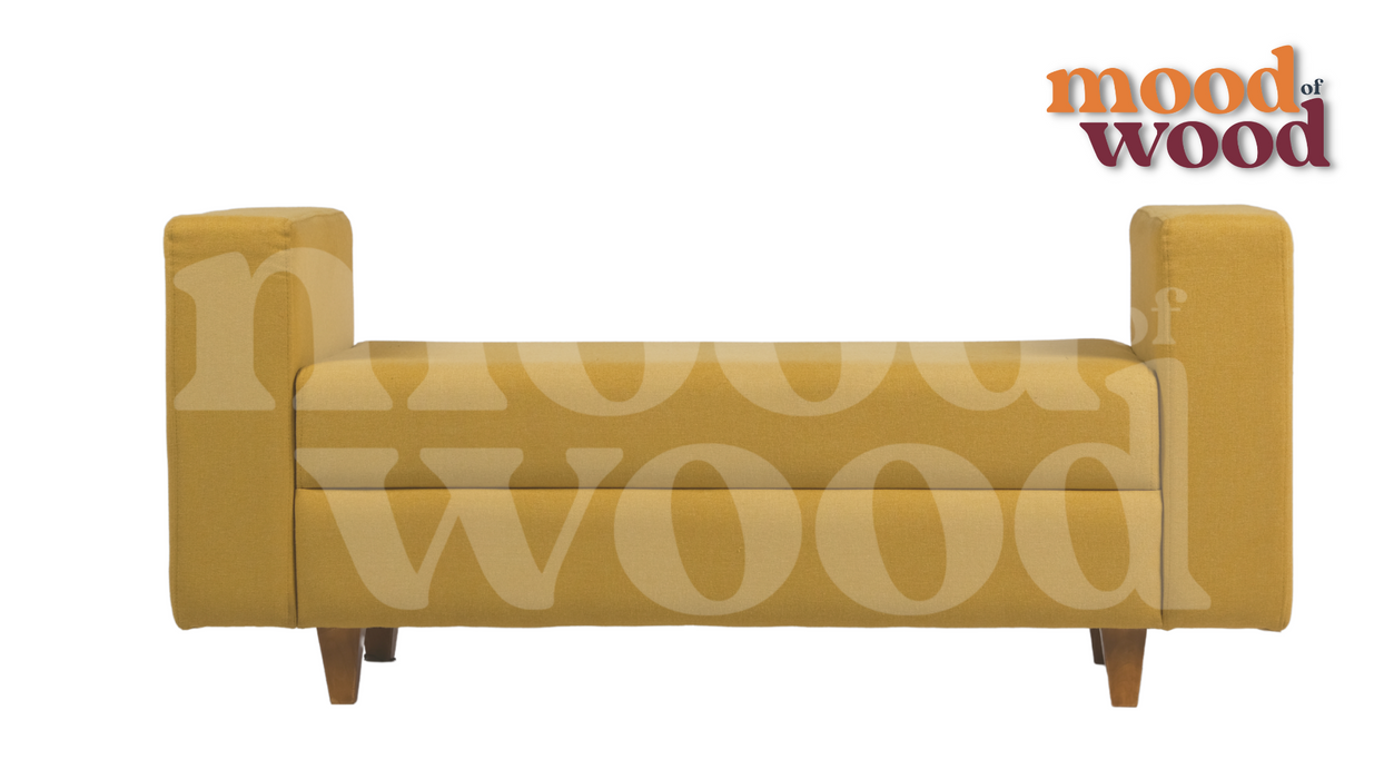 Andrew Yellow Colour Couch By Mood Of Wood