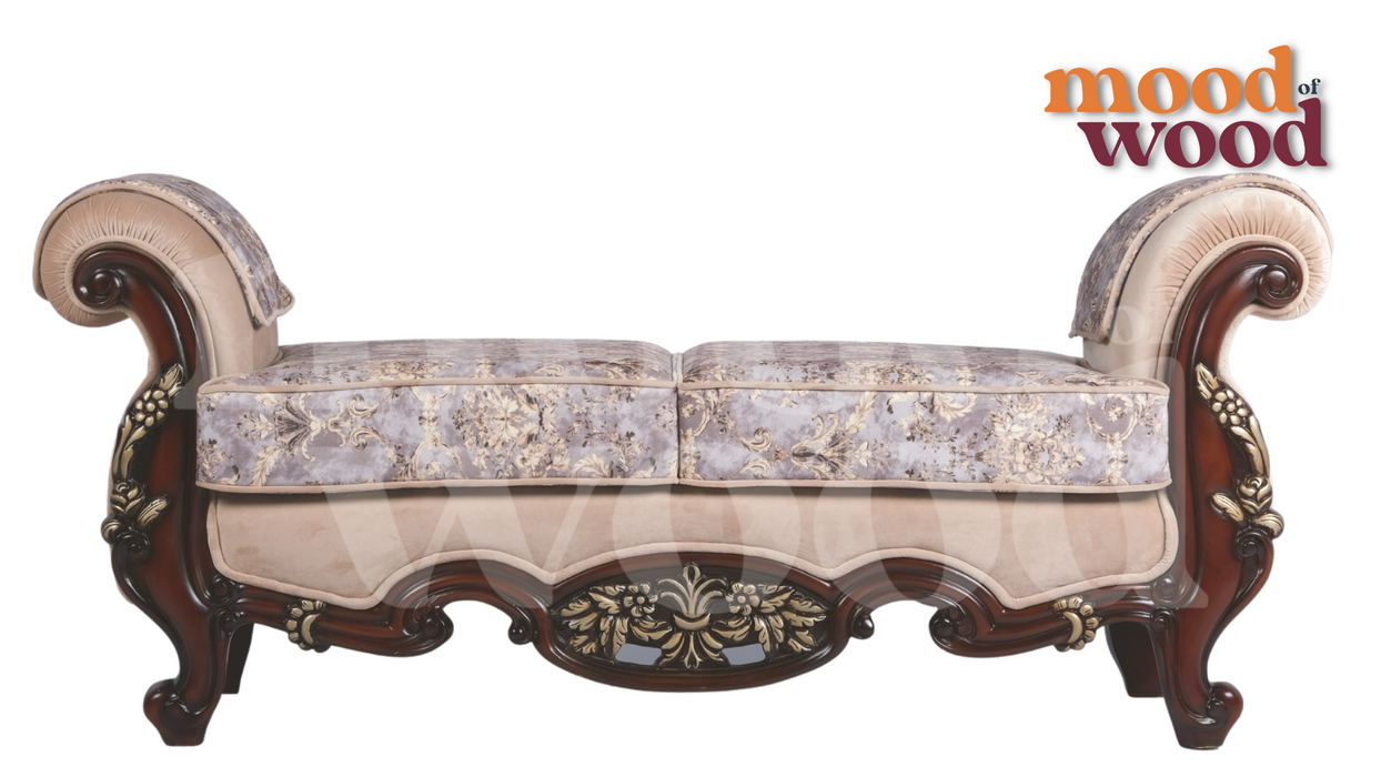 Luxury Antique Royal Style Comfortable Wooden Couch By Mood Of Wood