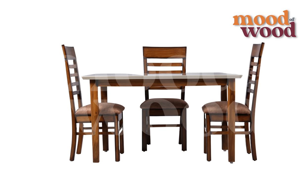 Cheyanne 4 Seater Dining Set By Mood Of Wood