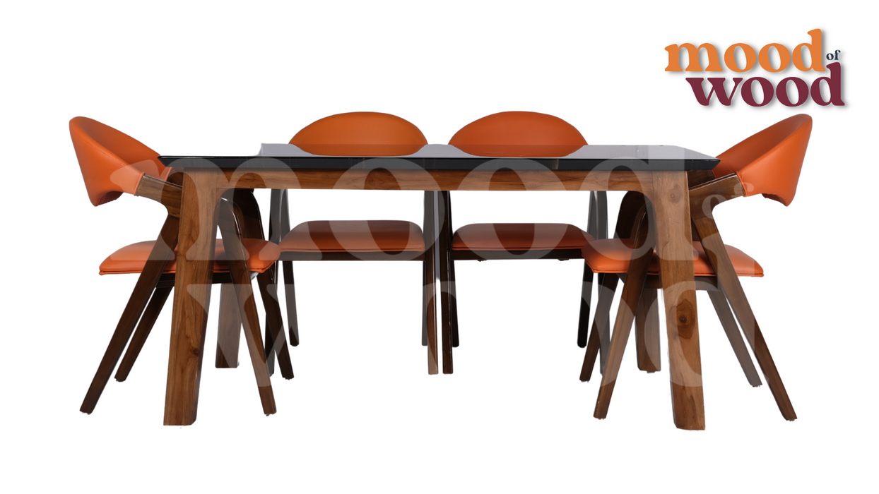 Haruka 6 Seater Dining Set By Mood Of Wood