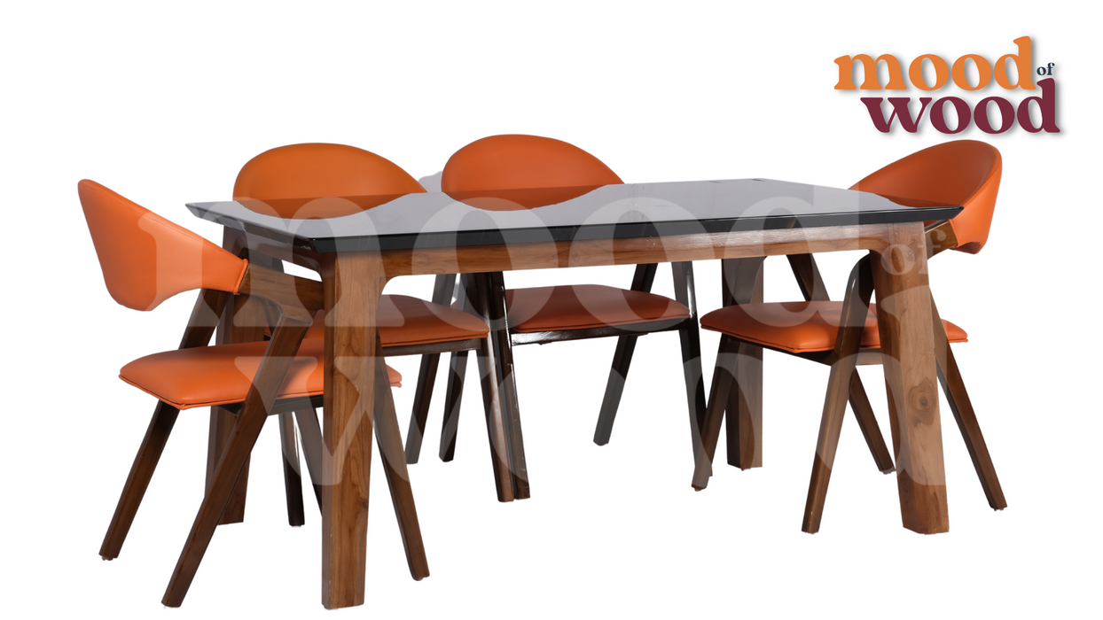 Haruka 6 Seater Dining Set By Mood Of Wood