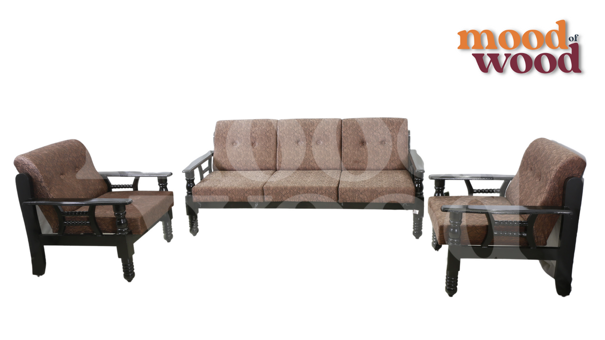 Real Solid Wood Sofa Set By Mood Of Wood