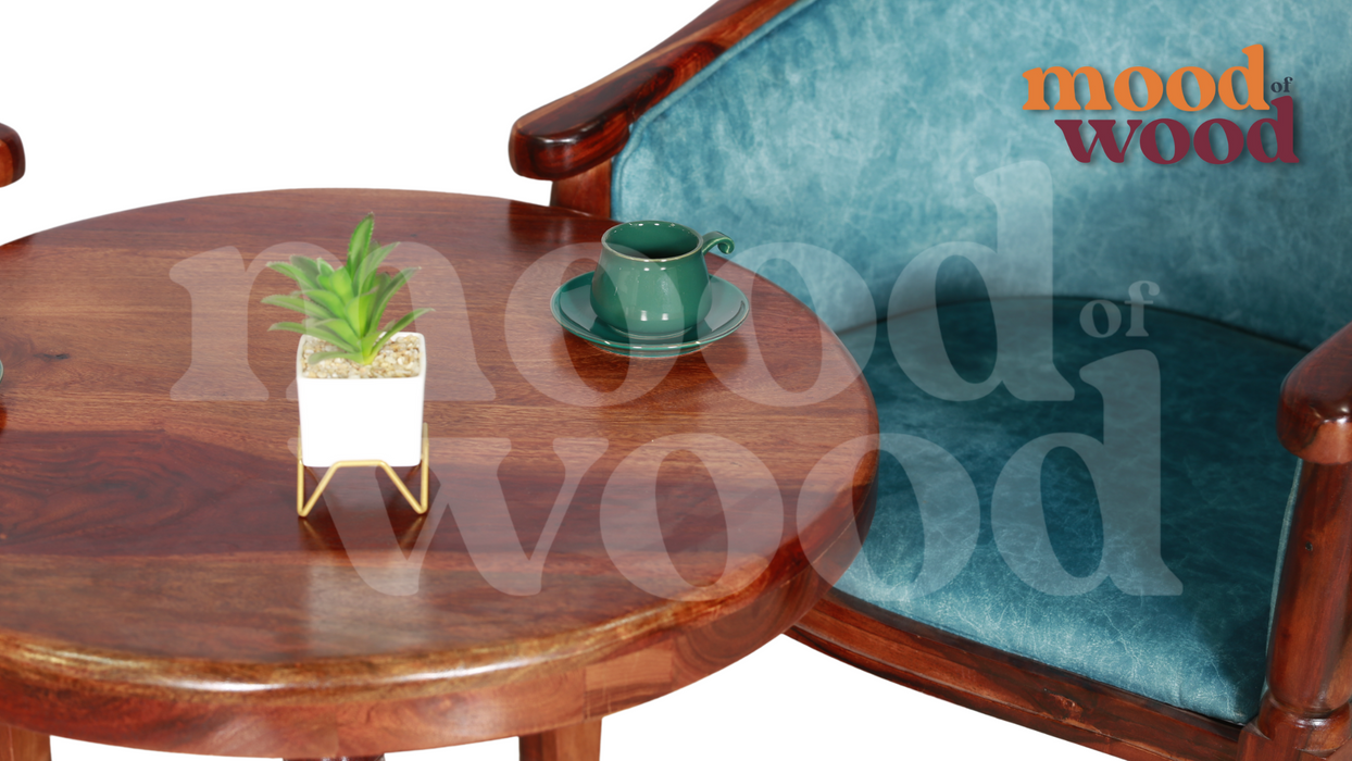 Stalley Solid Wood Coffee Table Set in Honey Oak Finish By Mood Of Wood p 3.2