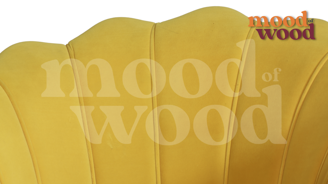 Luxury Single Seater Velvet Stylish Rest Chair | for Home & Living Room & Office By Mood Of Wood