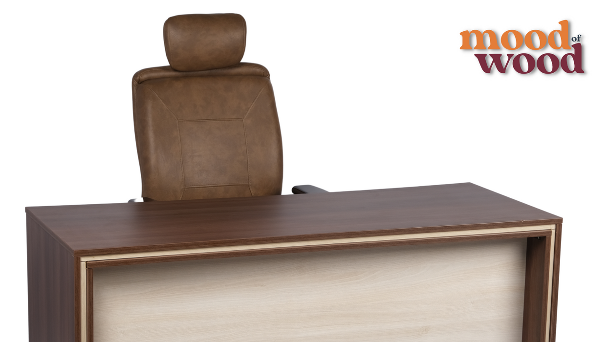 Status Boss Chair Brown Colour By Mood Of Wood