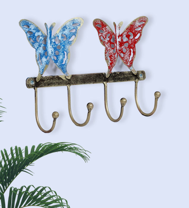 Organize in style with one easy step. From Vedas, this decorative Butterfly Wall Hook is designed to hold a wide variety of items - coats, hats, handbags, umbrellas, keys, towels or robes. Perfectly suited for any room from foyers and hallways to bedrooms and bathrooms, even closets or anywhere some additional storage is needed.