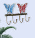 Organize in style with one easy step. From Vedas, this decorative Butterfly Wall Hook is designed to hold a wide variety of items - coats, hats, handbags, umbrellas, keys, towels or robes. Perfectly suited for any room from foyers and hallways to bedrooms and bathrooms, even closets or anywhere some additional storage is needed.