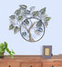 Find your Zen and reconnect with nature with the help of this crafty tree iron wall Decor. An infusion of multi colored hues and a symbolic tree, this wall Decor brings you closer to mother nature. Use it to liven up a bare wall or to spruce up an even livelier partition! It comes with a screw hole to ease in hanging this wall Decor. This wall Decor is very durable that it is suitable indoor use only. With its vintage look, it will sure be an amazing centerpiece to your space.